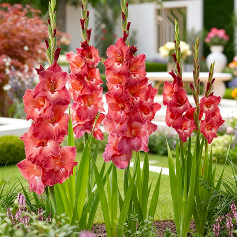Gladiolus - Mieczyk Wielkokwiatowy Indian Summer 5 szt