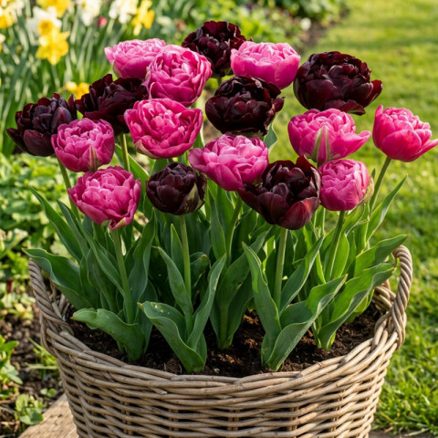 Zestaw cebul tulipanów Majestic 10 szt