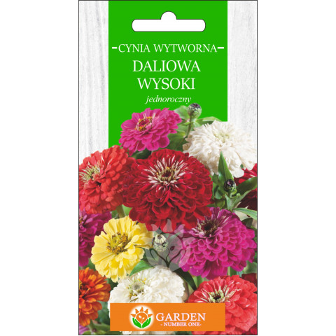 Cynia wytworna daliowa wysoki (Zinna elegans) 1 g