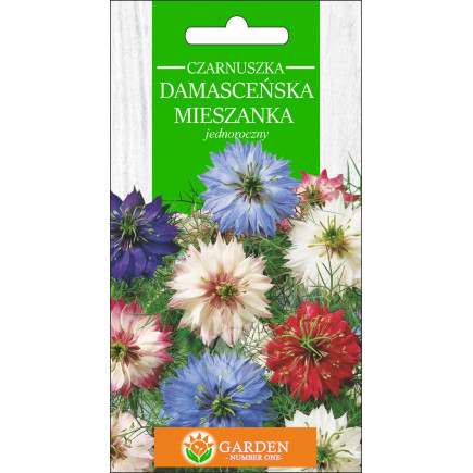 Czarnuszka damasceńska Mieszanka (Nigella damascene) 1 g 