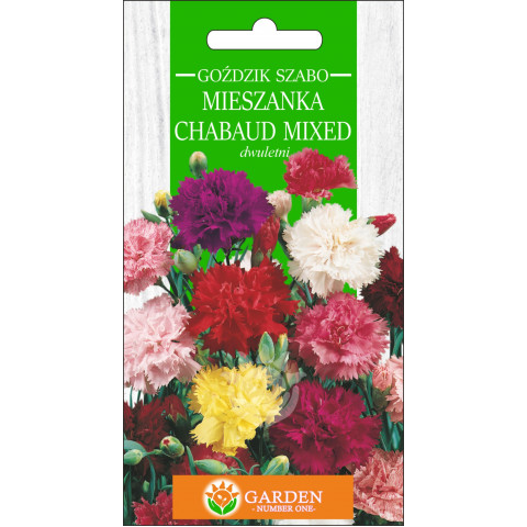 Goździk Szabo Mieszanka Chabaud mixed (Dianthus caryophyllus) 0.3 g 