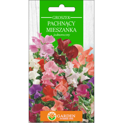 Groszek Pachnący Mieszanka (Lathyrus odoratus) 2 g 