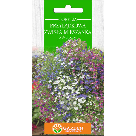 Lobelia przylądkowa zwisła Mieszanka (Lobelia erinus) 0.2 g 