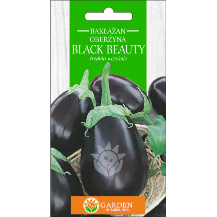 Bakłażan Oberżyna Black Beauty 1 g