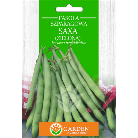 Fasola szparagowa Saxa (zielona) 20 g 