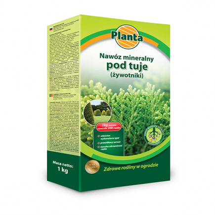 Nawóz Planta pod Tuje (żywotniki) 1 kg