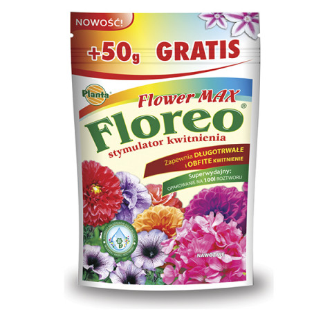 Nawóz FLOREO Flower MAX stymulator kwitnienia krystaliczny 250 g