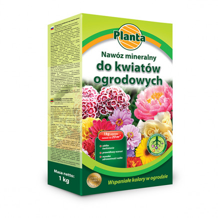 Nawóz Planta do kwiatów ogrodowych 1 kg