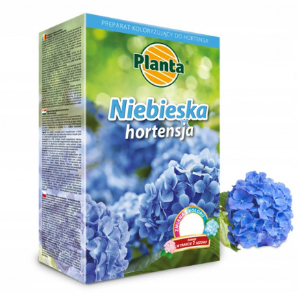 Nawóz Planta Niebieska Hortensja - preparat koloryzujący kwiaty 300 g