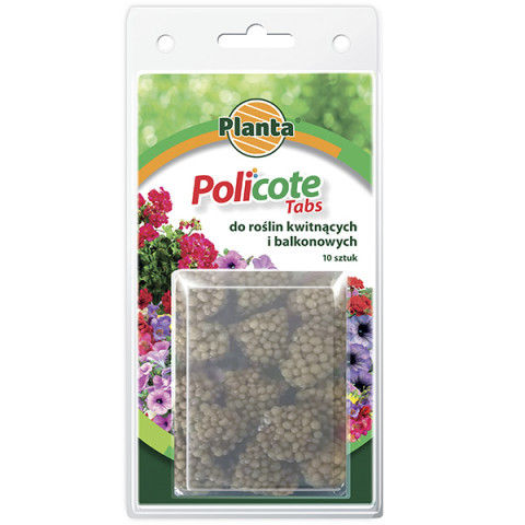 Nawóz PoliCote Tabs do roślin kwitnących i balkonowych (długodziałający) 10 szt.