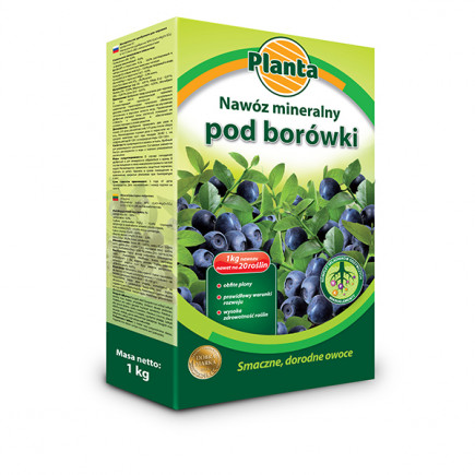 Nawóz Planta pod borówki 1 kg