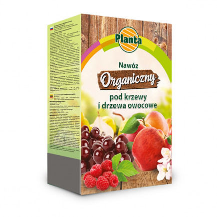 Nawóz organiczny Planta pod krzewy i drzewa owocowe 1.8 kg