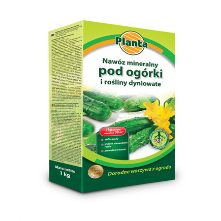 Nawóz Planta pod ogórki i rośliny dyniowate 1 kg