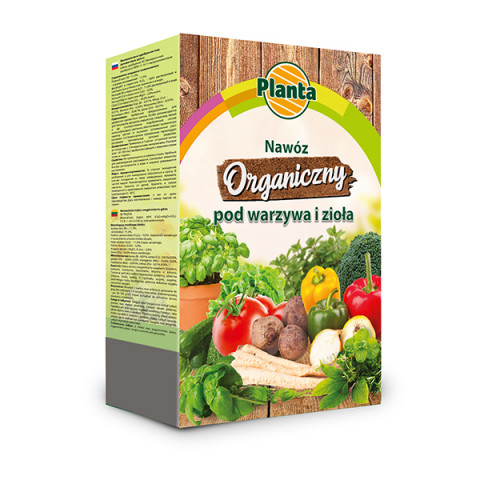 Nawóz organiczny Planta pod warzywa i zioła 1.8 kg
